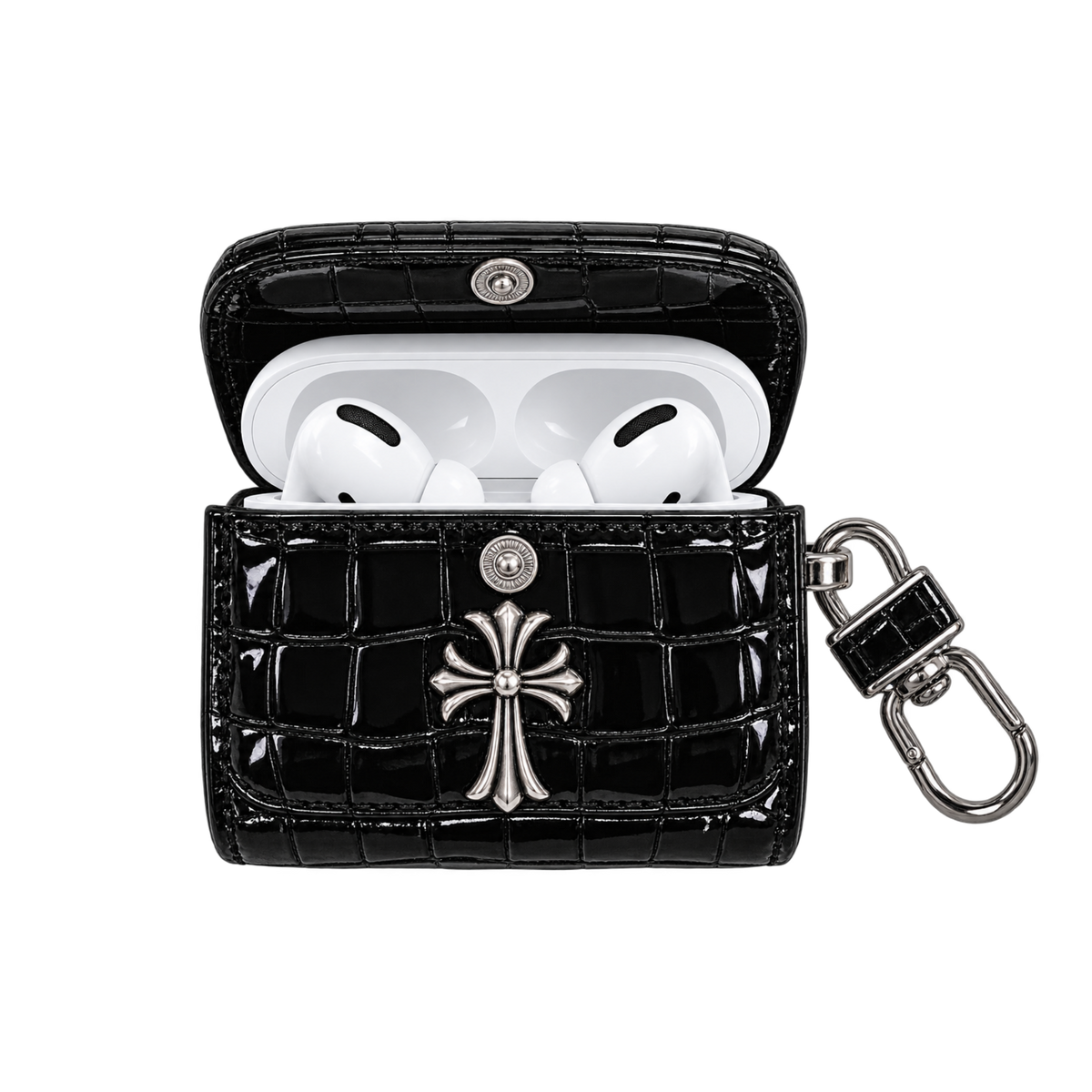 CR Heart Crocodile AirPods case