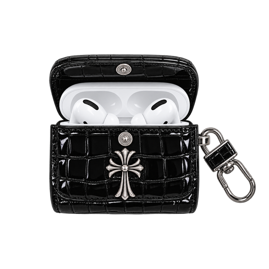 CR Heart Crocodile AirPods case