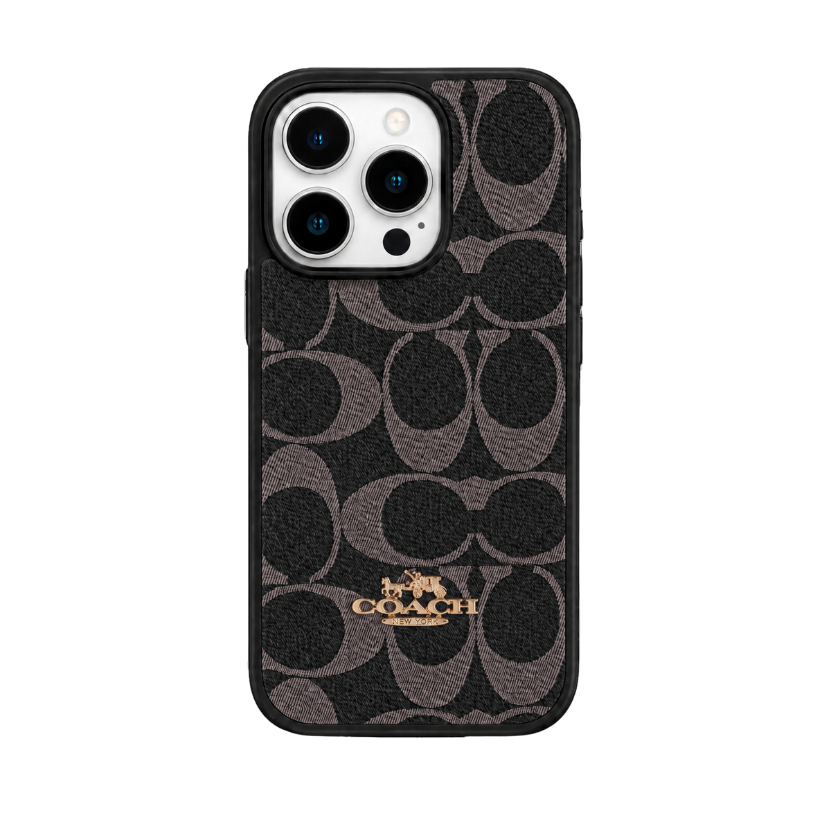 COA Signature iPhone case - Black Taupe